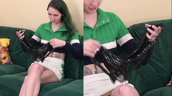 Kit Summers “unboxing” the outfits for try-on and her first response