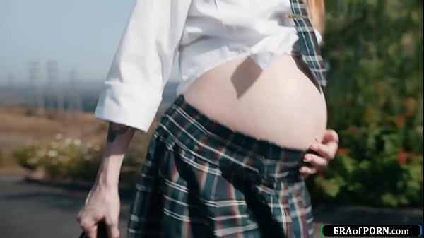 Pregnant Madi Collins fingers n squirts before she gets dick