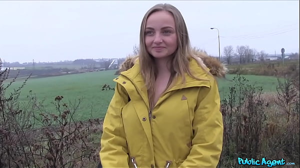 Public Agent – Petite blonde college girl with big ass gets sweaty and pink as she cums on my cock