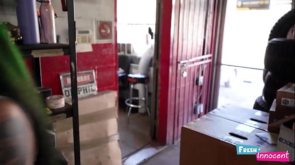 Fresh & Innocent – A Teen Babe is Fucked Hard by her Mechanic